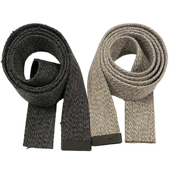 Nike Golf Web Belts (2) - No Buckle - 1.5” x 48” - Picture 1 of 7